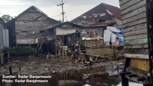 Pengentasan pemukiman kumuh banjarmasin